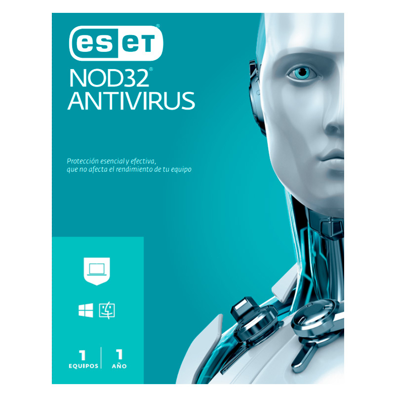 Licencia ESET NOD32 Antivirus 1PC 1Año Maestro Estudiante